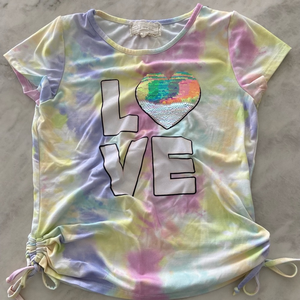 btween size 10/12 color rainbow